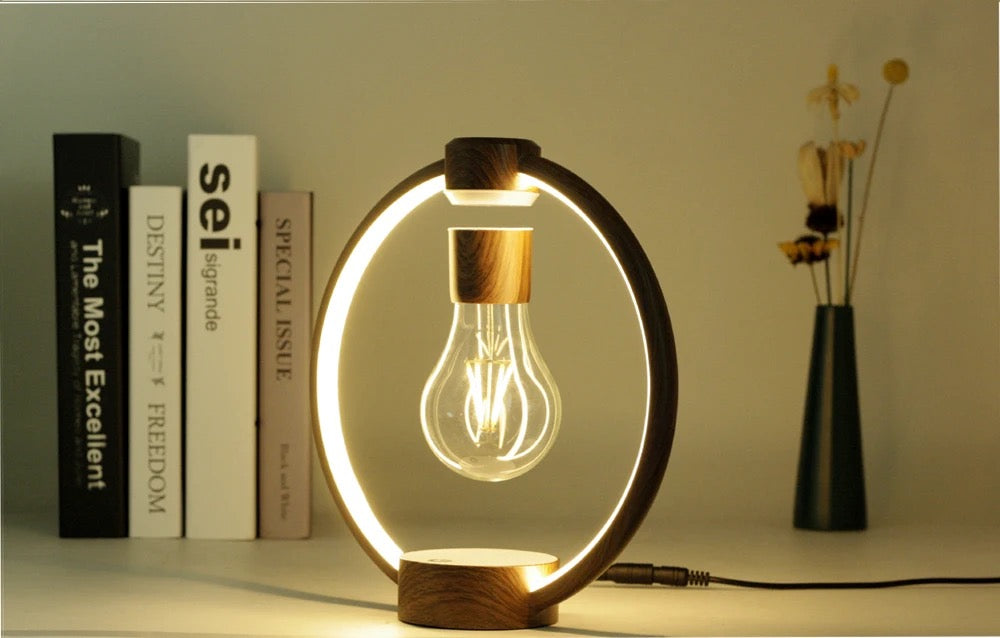 360 rotating Magnetic Levitating Floating Light Lamp for Decoration Gift Home