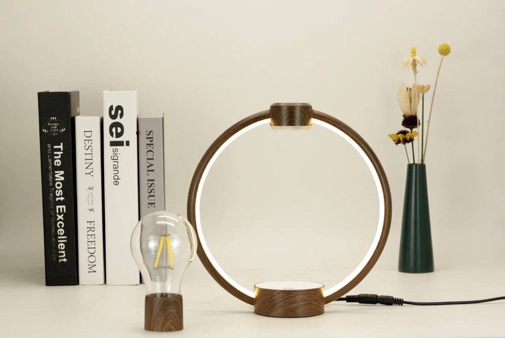 360 rotating Magnetic Levitating Floating Light Lamp for Decoration Gift Home